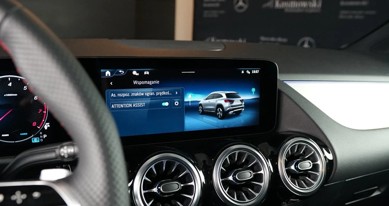 Mercedes-Benz GLA cena 229700 przebieg: 3100, rok produkcji 2024 z Lipno małe 301